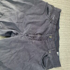 BRAX Pants Mens 34x27 Blue Cooper Fancy Regular Fit Chino Straight Leg Casual